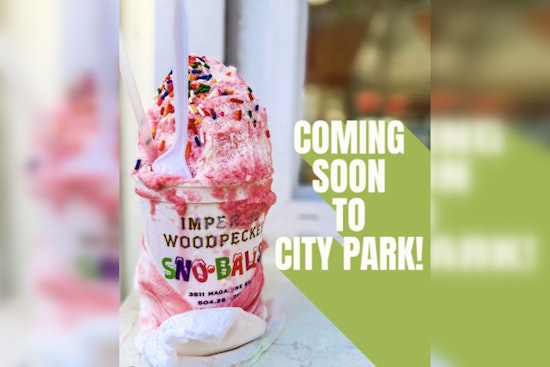 Imperial Woodpecker Sno-Balls Rolls Into City Park With New Bloom Ball Flavor