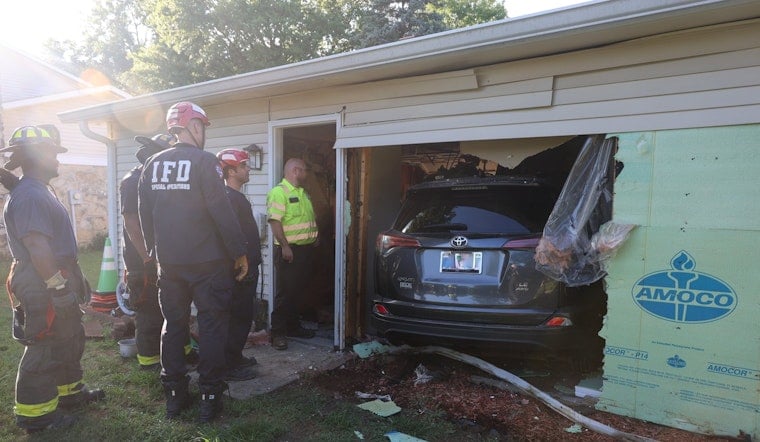 Indianapolis Driver Drives Through Home While Unloading Firewood