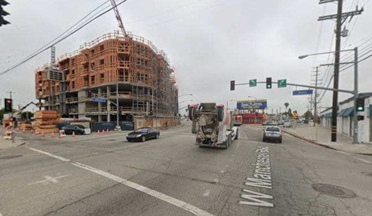 Inglewood's Old Car Wash Site Becomes 222-Unit Complex Near K Line