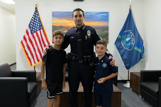 Irvine Boy Named Chief for a Day, Rides Cybertruck After Family's Auction Win