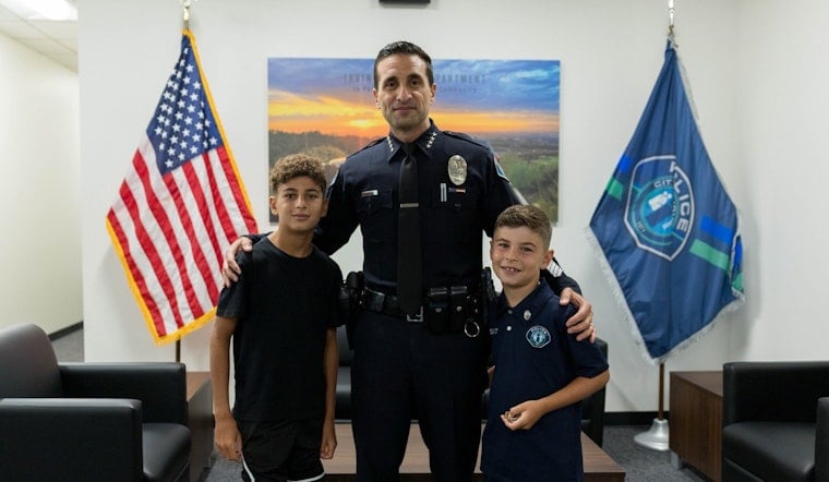 Irvine Boy Named Chief for a Day, Rides Cybertruck After Family's Auction Win