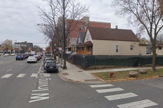 Irving Park Corner Lot Trades Commercial Zoning for New Three-Flat Rentals