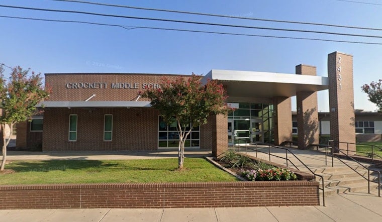 Irving's Crockett Middle School Reopens as Nation's First Four-Story Campus