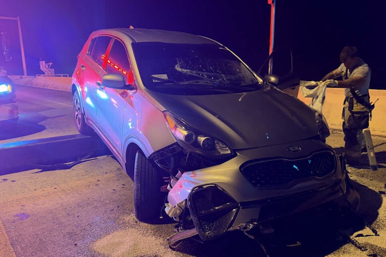 Islorada Driver, 66, Gets Kia Stuck On Rising Snake Creek Drawbridge
