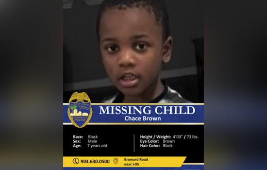 Jacksonville Boy, 7, Vanishes Near I-95 as Police Widen Search