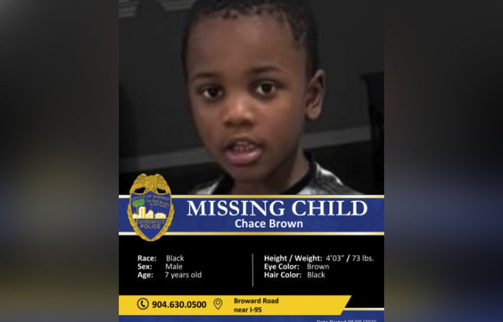 Jacksonville Boy, 7, Vanishes Near I-95 as Police Widen Search