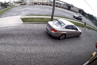 Jacksonville Bus Camera Shows Car Missing Child by Feet on West 4th Street
