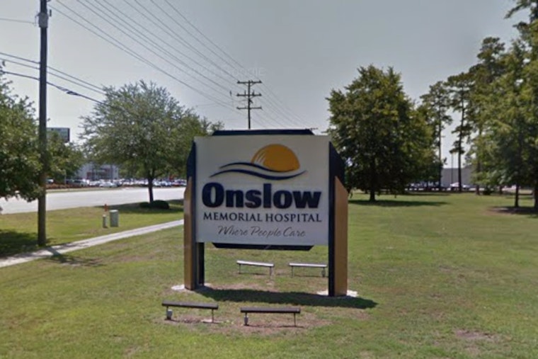 Jacksonville Man Kicks Officer, Throws Bodily Fluid at Onslow Memorial Hospital