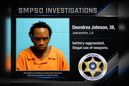 Jeanerette Man Charged After Highway 318 Shooting Leaves Franklin Victim Wounded