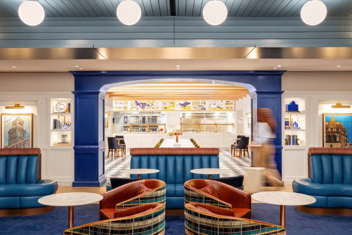 JetBlue's New Logan Lounge Hides a Green Monster and a Secret Candy Room