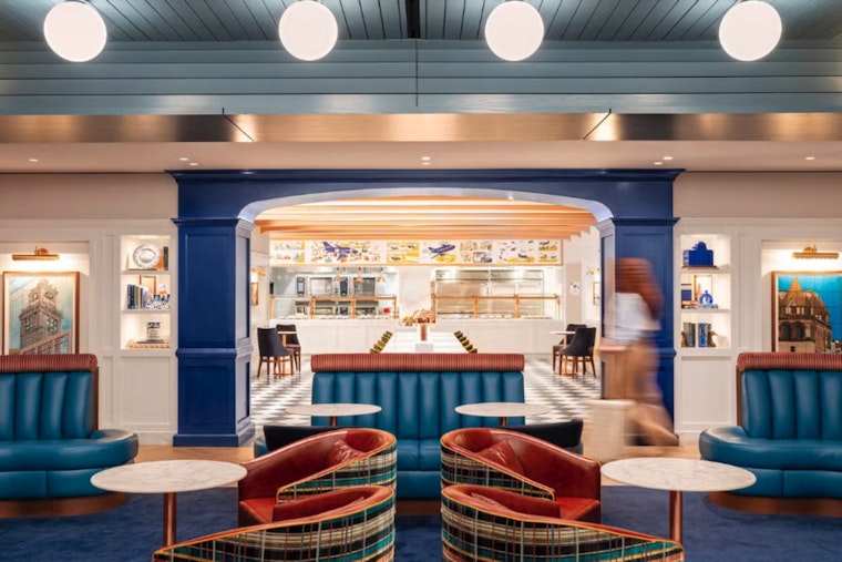 JetBlue's New Logan Lounge Hides a Green Monster and a Secret Candy Room