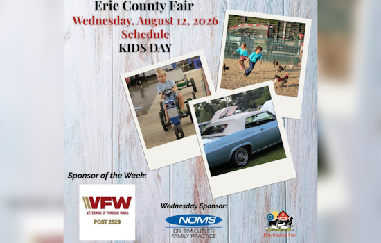 Kids Day Packs The Erie County Fair With Free ID Cards, Pedal Pulls And Pigs
