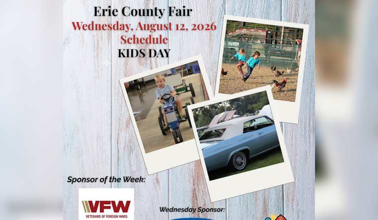 Kids Day Packs The Erie County Fair With Free ID Cards, Pedal Pulls And Pigs