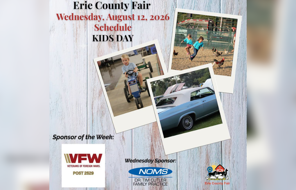 Kids Day Packs The Erie County Fair With Free ID Cards, Pedal Pulls And Pigs