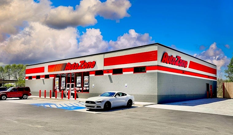 Kingwood Lands Supersized AutoZone Hub, Construction Set for January