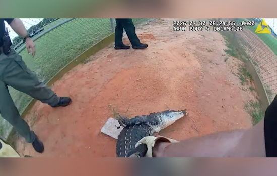 Kissimmee High School Gator Crashes Practice Before Quick Deputy Rescue