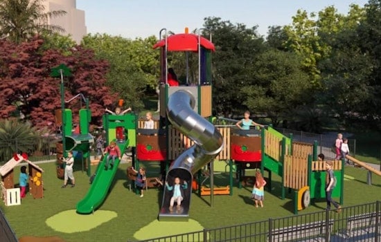 Koshland Park Playground Gets Final Design, Climbing Tower and Sand Pit Coming