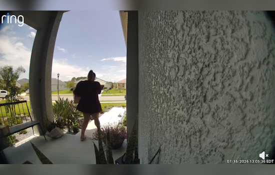 Lakeland Cops Hunt Red-Dress Porch Pirate Who Swiped Amazon Packages