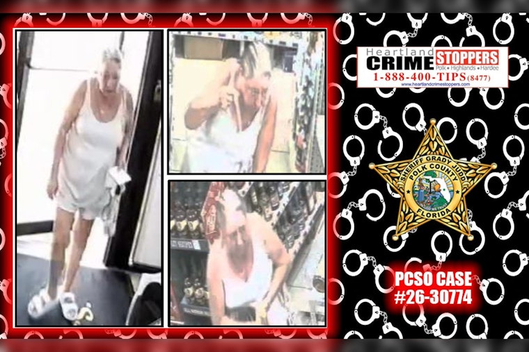 Lakeland Liquor Store Hunts Woman Accused of Swiping Cocktail Syrups