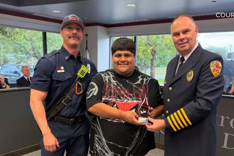Lakewood Man Catches Falling 4-Year-Old, Fire Crews Call Him a Hero