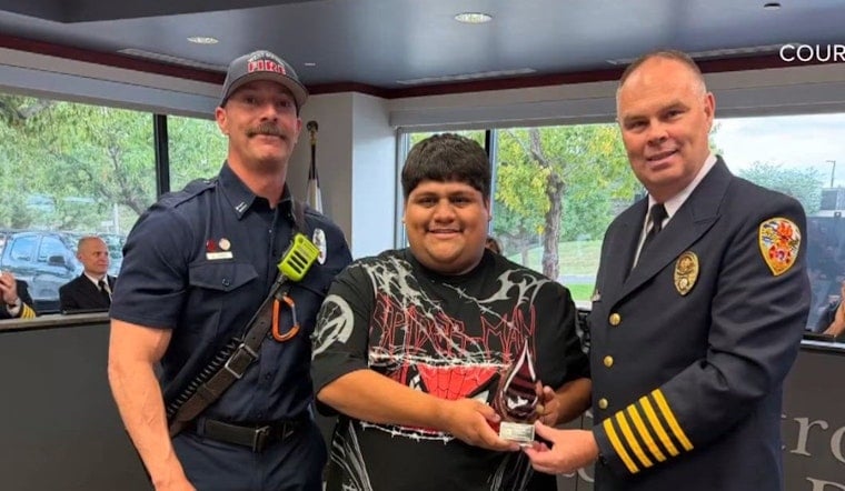 Lakewood Man Catches Falling 4-Year-Old, Fire Crews Call Him a Hero