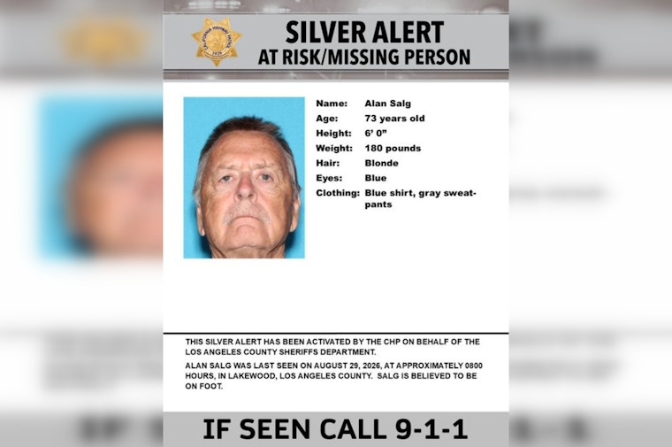 Lakewood Silver Alert Seeks Alan Salg, 73, Missing Since Saturday Morning