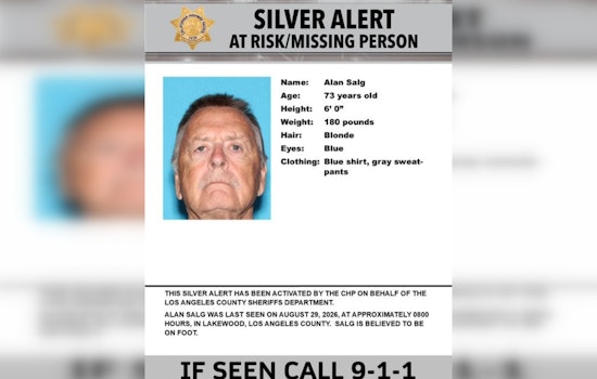 Lakewood Silver Alert Seeks Alan Salg, 73, Missing Since Saturday Morning