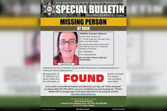 Lancaster Woman, 34, With Autism Found Safe After Vanishing in High Desert Heat