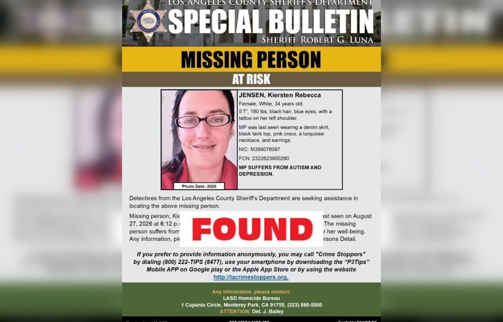 Lancaster Woman, 34, With Autism Found Safe After Vanishing in High Desert Heat