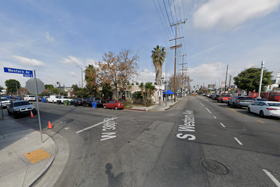 LAPD Pursuit From Vernon Ave Sideshow Ends in Crash Near Exposition Park, Three Flee