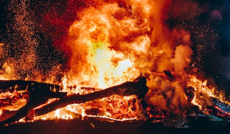 Large Fire At Radcliff Scrap Yard Shuts Down South Dixie Boulevard