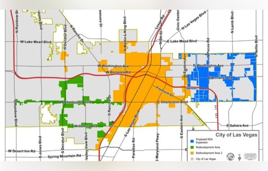Las Vegas Council Adopts 1,350-Acre Redevelopment Zone for East Side's Ward 3