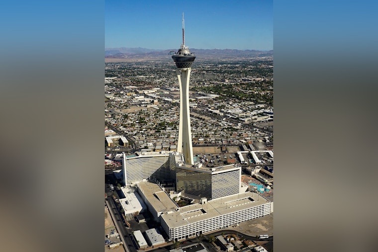 Las Vegas First Responders Climb 110 Flights At The STRAT For 9/11's 25th Year
