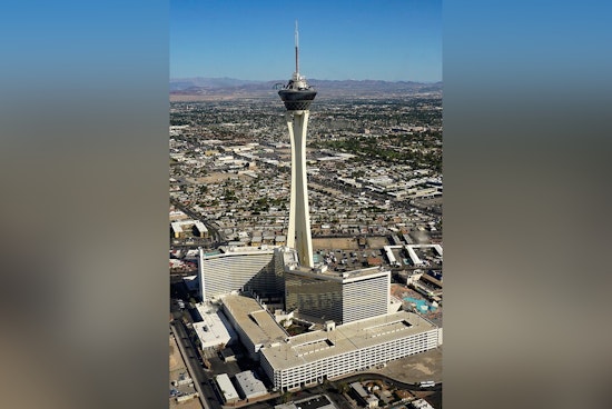Las Vegas First Responders Climb 110 Flights At The STRAT For 9/11's 25th Year