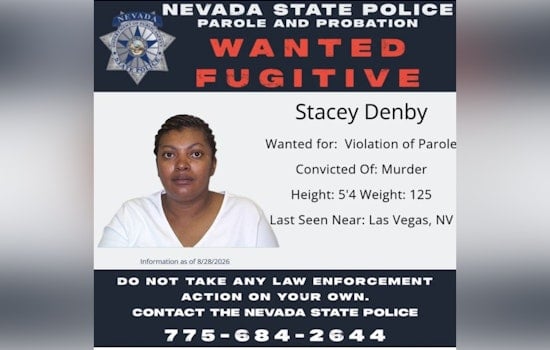Las Vegas Manhunt Widens for Convicted Killer Stacey Denby, Parole Violator