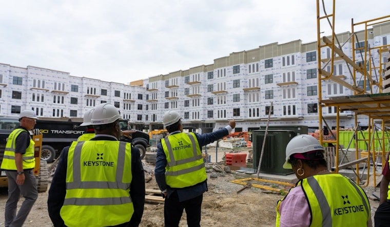 Lawrence Officials Tour $80M Benjamin Project as Fort Ben Nears Fall Opening