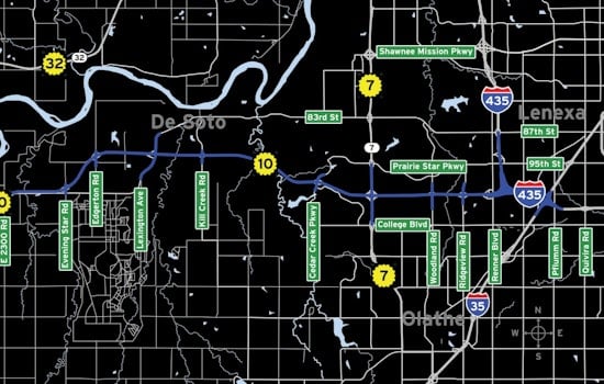 Lenexa-Olathe Interchange Advances as $16M Grant Speeds Up K-10 Overhaul