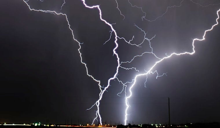 Lightning Strike Sparks House Fire In Willow Spring As Storms Down Trees Across Wake