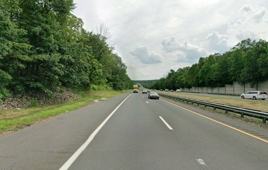 Lincoln Continental Overturns After Hitting Parked Rig on I-287 in Mahwah