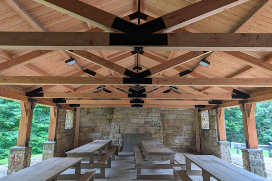 Lincoln Place's 1939 McBride Park Shelter Reopens After Years of Decay