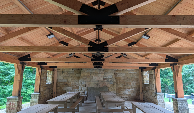 Lincoln Place's 1939 McBride Park Shelter Reopens After Years of Decay