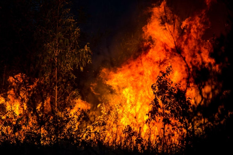 Lome Fire Erupts Near Mountain Ranch, Evacuation Order Hits Zone CCU-043