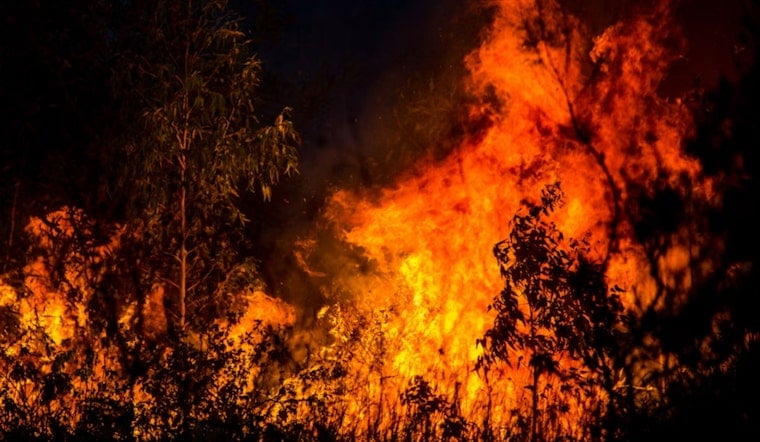 Lome Fire Erupts Near Mountain Ranch, Evacuation Order Hits Zone CCU-043