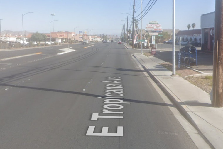 LVMPD Cop Hurt in East Tropicana Shooting as Massive Police Response Locks Down Area