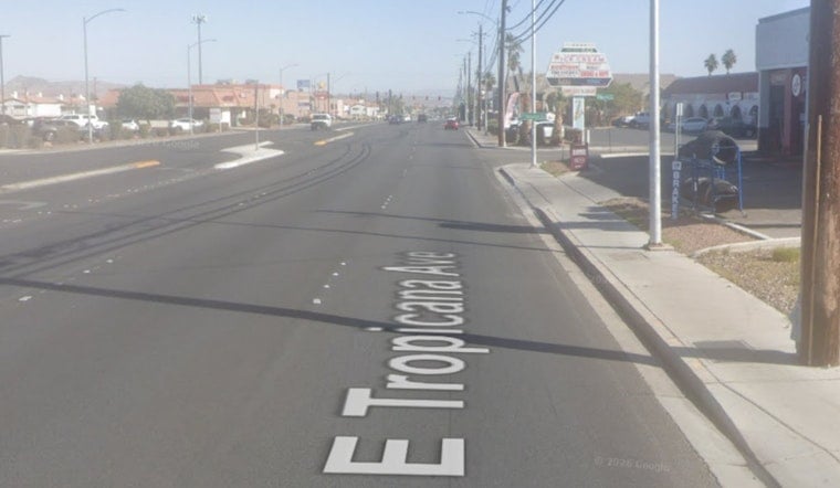 LVMPD Cop Hurt in East Tropicana Shooting as Massive Police Response Locks Down Area