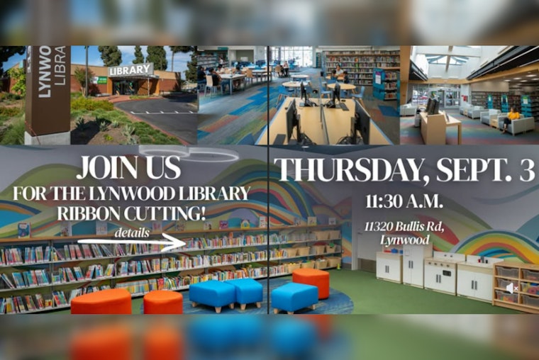 Lynwood Library Reopens After Two-Year, $8 Million Overhaul on Bullis Road