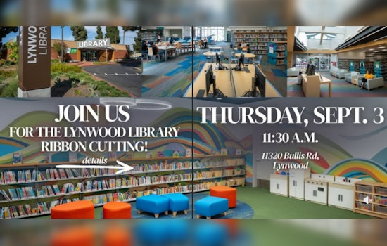 Lynwood Library Reopens After Two-Year, $8 Million Overhaul on Bullis Road
