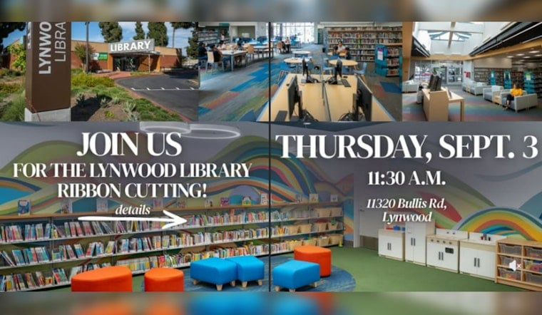 Lynwood Library Reopens After Two-Year, $8 Million Overhaul on Bullis Road