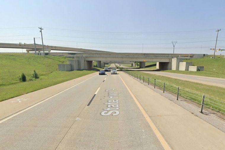 Man Killed as Car Slams Into Memorial Road Bridge, Bursts Into Flames in NW OKC