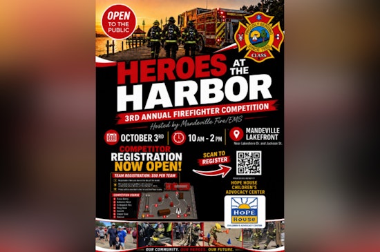 Mandeville Firefighters Set Lakefront Showdown to Fund Child Abuse Center